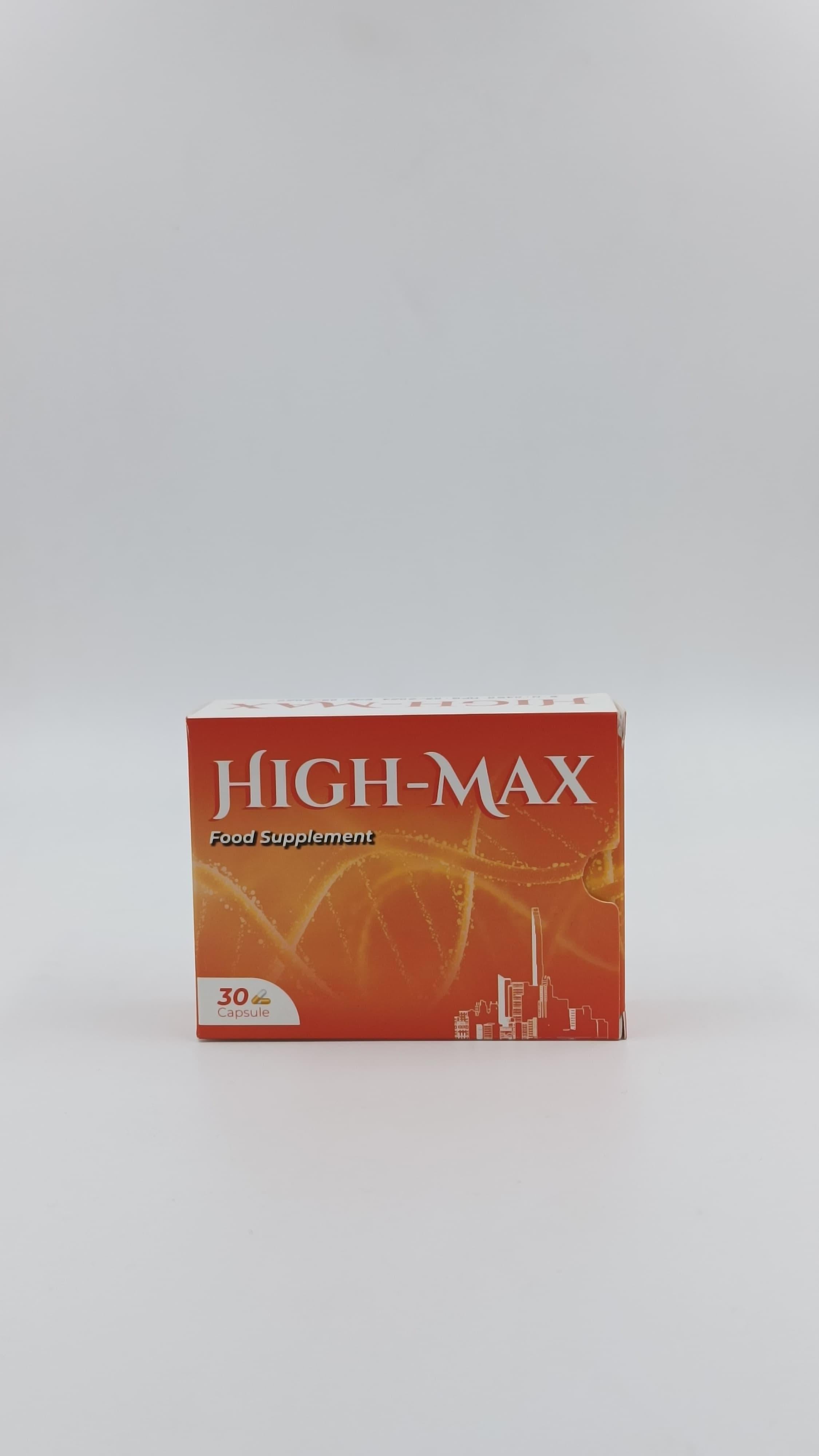 HIGH-MAX – افضل منتج للتركيز والطاقة لسنة ٢٠٢٥