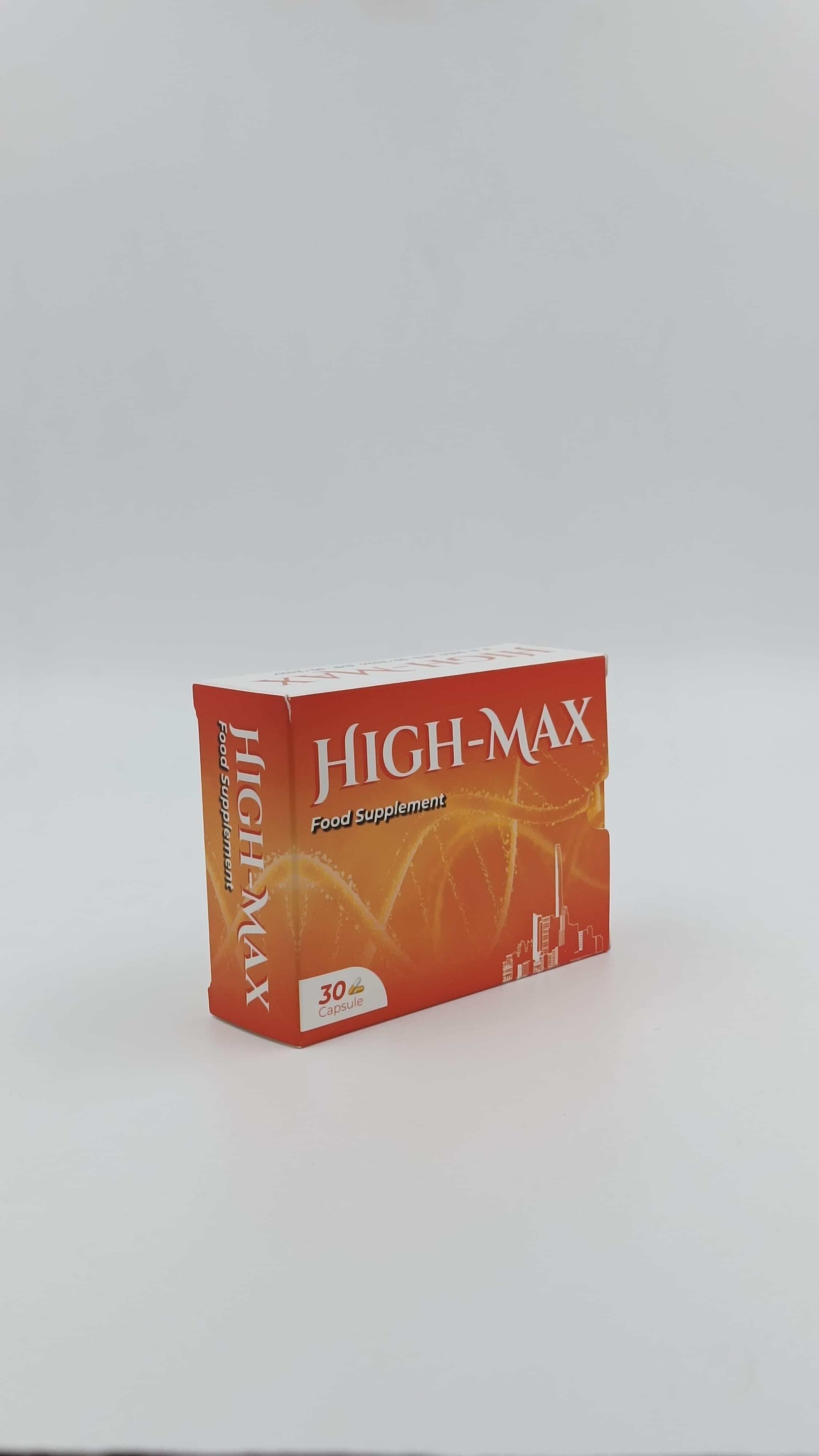 HIGH-MAX – افضل منتج للتركيز والطاقة لسنة ٢٠٢٥